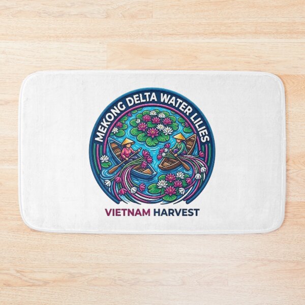 Item preview, MEKONG DELTA WATER LILIES designed and sold by likbatonboot.
