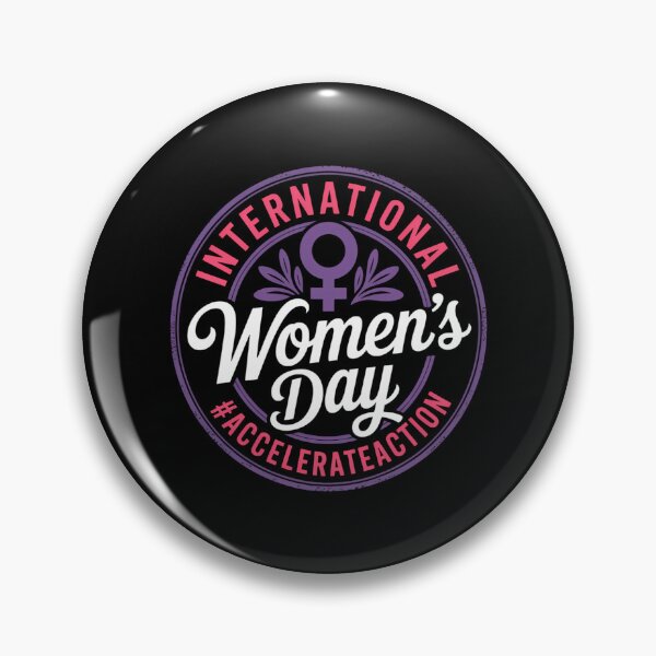 Item preview, International Women's Day 2026 Accelerate Action 8 March designed and sold by HellD3vil-Art.