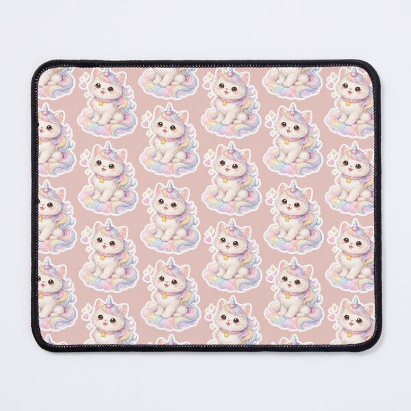 Item preview, Cute Unicorn Kitten – Kawaii Fantasy Cat Illustration designed and sold by HncFinds.