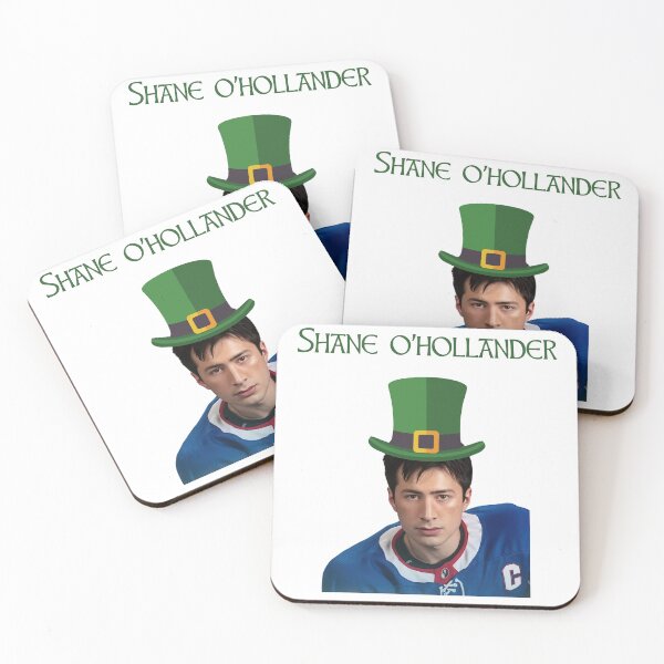 Item preview, Shane Hollander St Patrick’s Day Hockey Fan Lucky Hat designed and sold by EdificaturasArt.