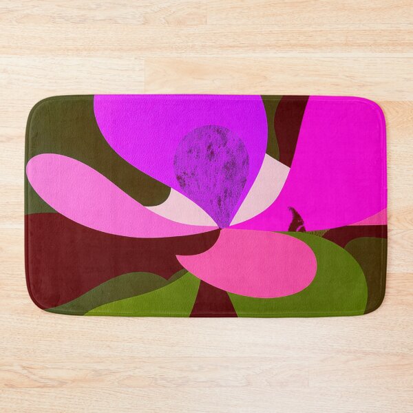 Item preview, Vibrant Pink Floral Art – Modern Art Deco Flower designed and sold by joycrysstudio.