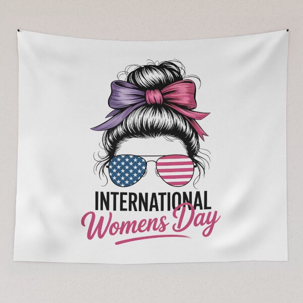 Item preview, International Women's Day 2025 Break The Bias 8 March 2026 designed and sold by HellD3vil-Art.