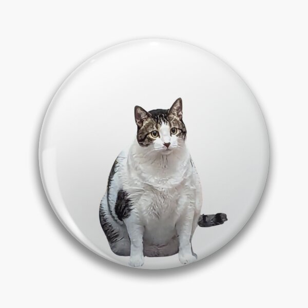 Item preview, Chunky Cat Waiting For Food designed and sold by ArcadiaArticles.