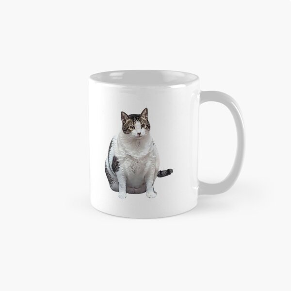 Item preview, Chunky Cat Waiting For Food designed and sold by ArcadiaArticles.