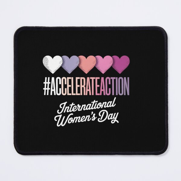 Item preview, International Women's Day 2026 Accelerate Action 8 March  designed and sold by HellD3vil-Art.
