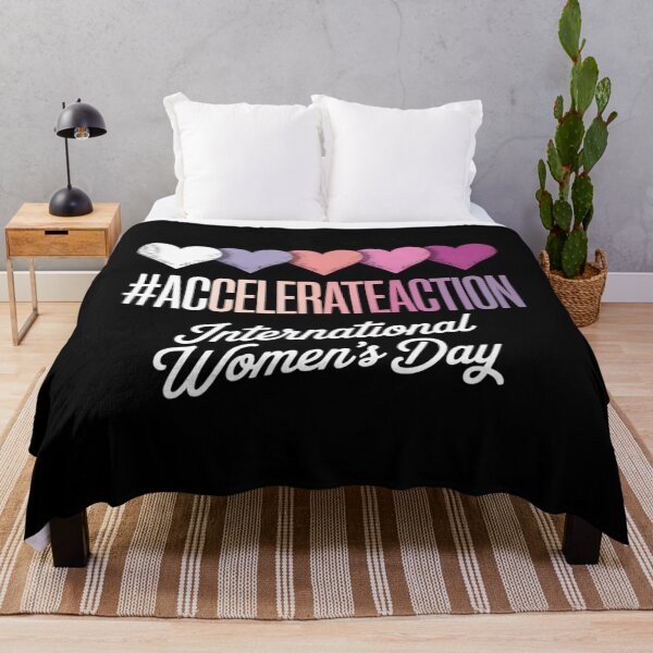 Item preview, International Women's Day 2026 Accelerate Action 8 March  designed and sold by HellD3vil-Art.