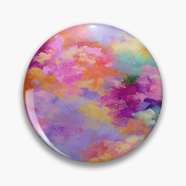 Item preview, Drawing of dusty colorful clouds  designed and sold by NivyasArtistry.