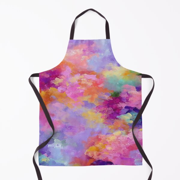 Item preview, Drawing of dusty colorful clouds  designed and sold by NivyasArtistry.