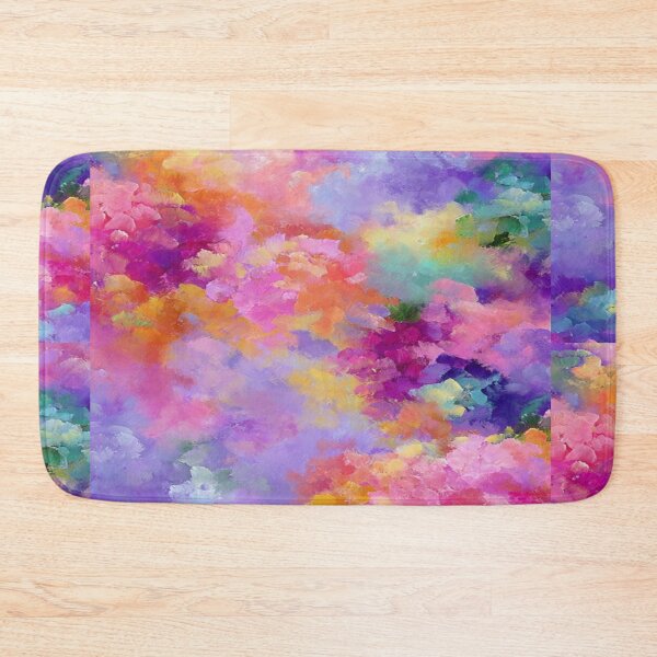 Item preview, Drawing of dusty colorful clouds  designed and sold by NivyasArtistry.