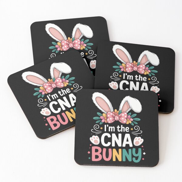 Item preview, I'm The CNA Certified Nursing Assistant Bunny Easter Day designed and sold by HellD3vil-Art.