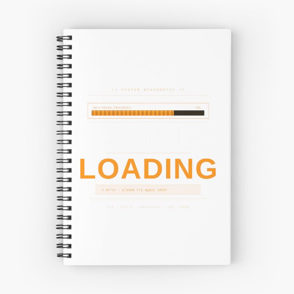 Item preview, y2k aesthetic Adulthood 73% — Still Loading designed and sold by MyTeeSh.