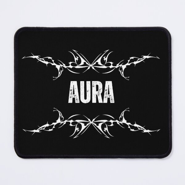 Item preview, AURA - Tribal Aesthetic Grunge Typography Streetwear designed and sold by ascendzero.