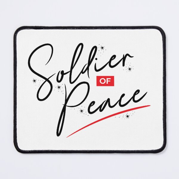 Item preview, Soldier of Peace – Christian Faith Strength designed and sold by Verse & Vibes.