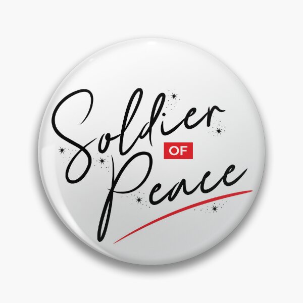 Item preview, Soldier of Peace – Christian Faith Strength designed and sold by Verse & Vibes.