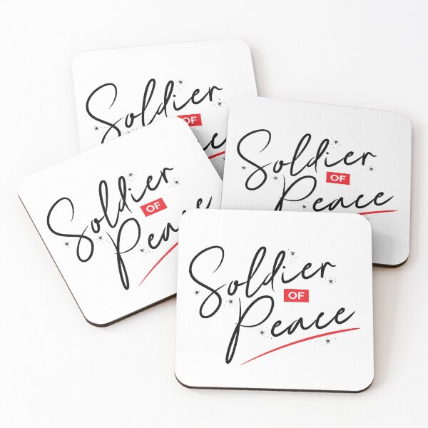 Item preview, Soldier of Peace – Christian Faith Strength designed and sold by Verse & Vibes.