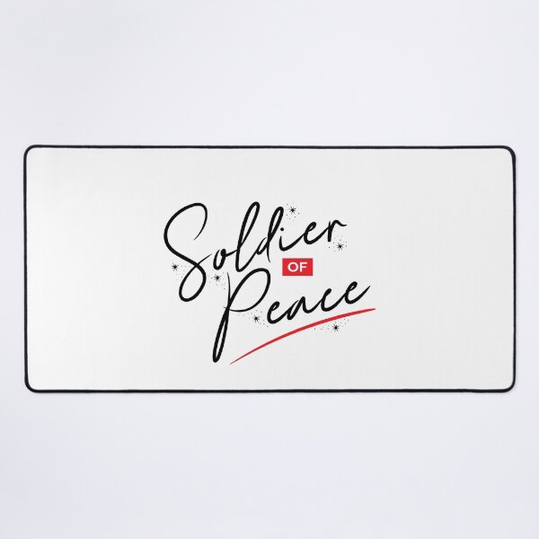 Item preview, Soldier of Peace – Christian Faith Strength designed and sold by Verse & Vibes.