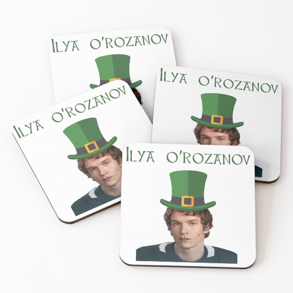 Item preview, Ilya Rozanov St Patrick’s Day Hockey Lucky Hat  designed and sold by EdificaturasArt.