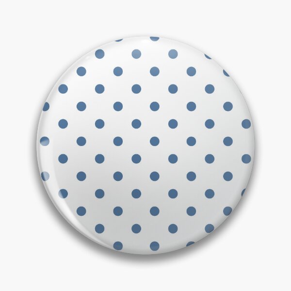 Item preview, Blue Polka Dot on White Background designed and sold by kindacute-shop.