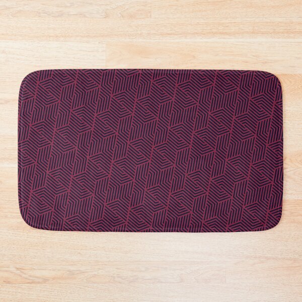 Item preview, Burgundy Honey Checks - Geometric Abstract Pattern - Father'S Day Gift Ideas designed and sold by RoyalStarsPatts.