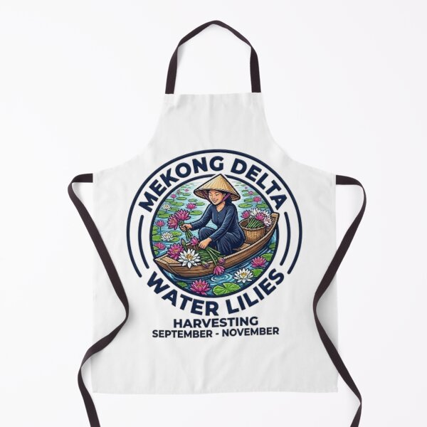 Item preview, MEKONG DELTA WATER LILIES designed and sold by likbatonboot.