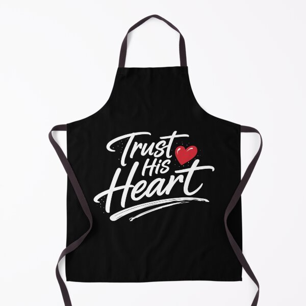 Item preview, Trust His Heart – Christian Faith Encouragement designed and sold by Verse & Vibes.