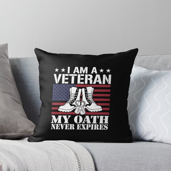 Item preview, Proud Veteran My Oath Never Expires Military Boots designed and sold by Dressed For  Duty.