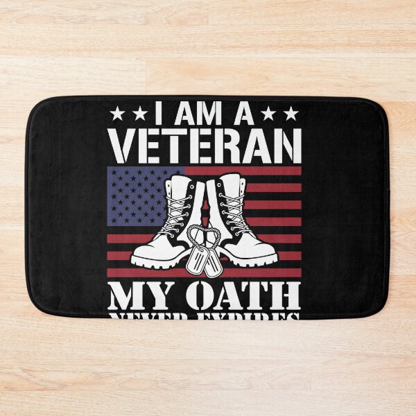 Item preview, Proud Veteran My Oath Never Expires Military Boots designed and sold by Dressed For  Duty.