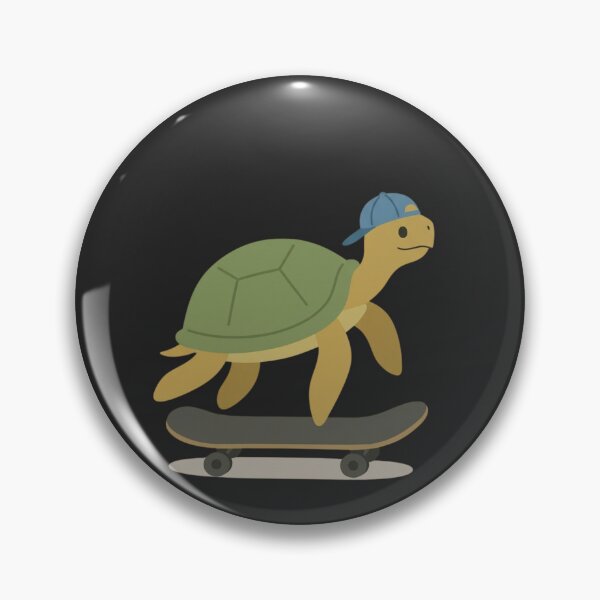 Item preview, Turtle Skater Vibes designed and sold by LittleLoopArt.