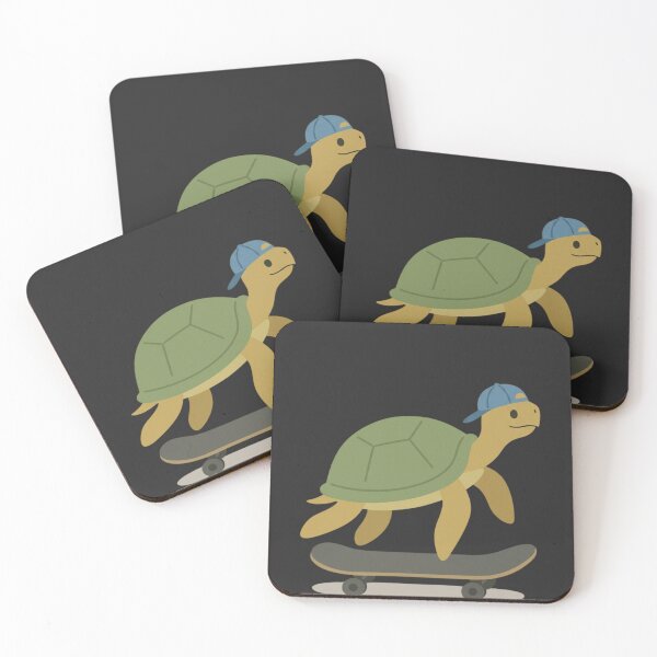 Item preview, Turtle Skater Vibes designed and sold by LittleLoopArt.