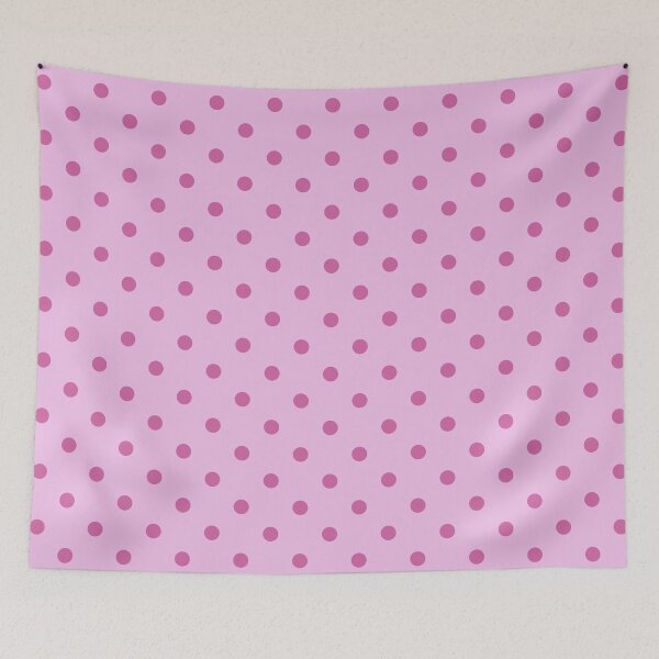 Item preview, Pink Polka Dot on Pink Background designed and sold by kindacute-shop.