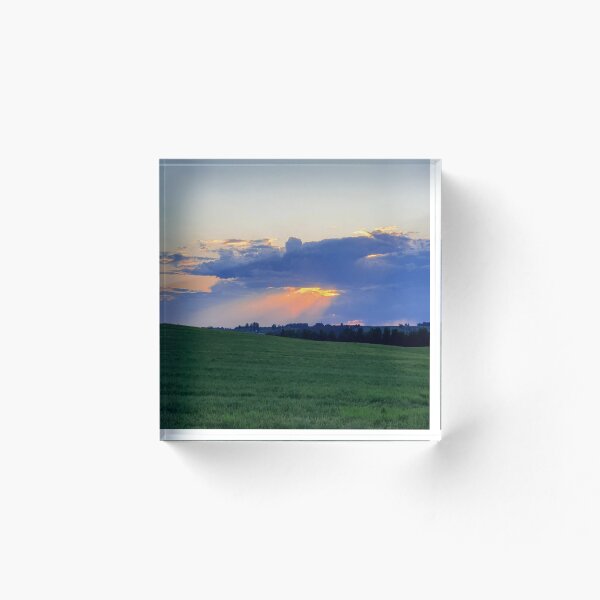 Artikelvorschau, Feld und Himmel mit Wolken entworfen und verkauft von AspectsofHome.