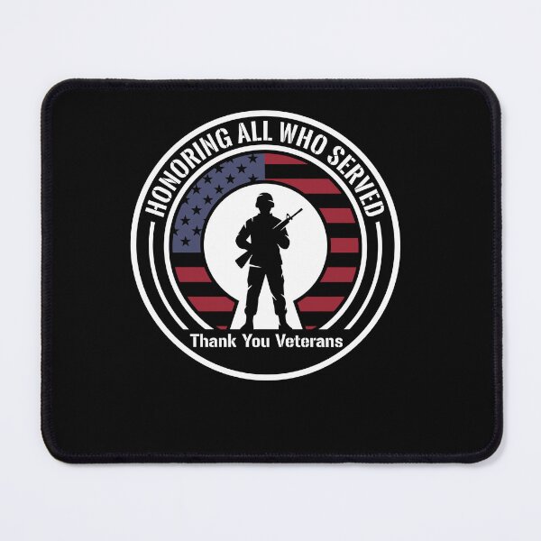 Item preview, Honoring All Who Served US Military Veteran designed and sold by Dressed For Duty.