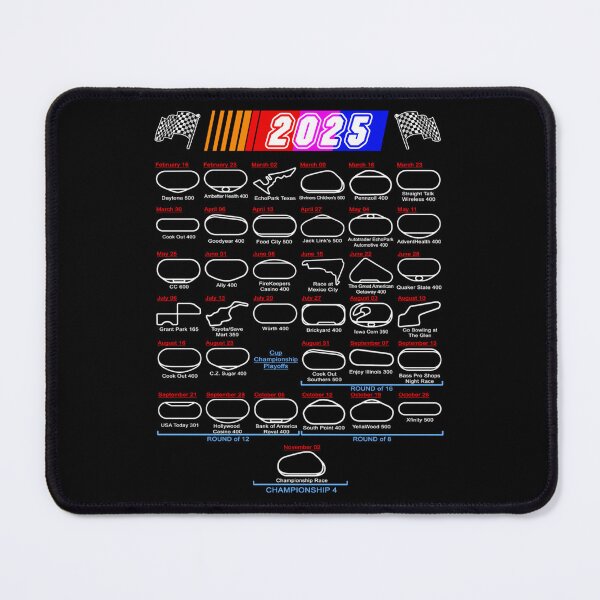 Item preview, Schedule Nascar Cup Series 2025 designed and sold by SOBAAT.