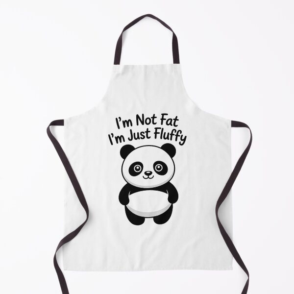 Item preview, Im not fat im just Fluffy Panda designed and sold by HellD3vil-Art.