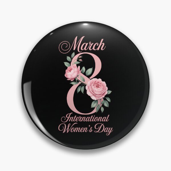 Item preview, International Women's Day - Cute Floral March 8th 2026 designed and sold by HellD3vil-Art.