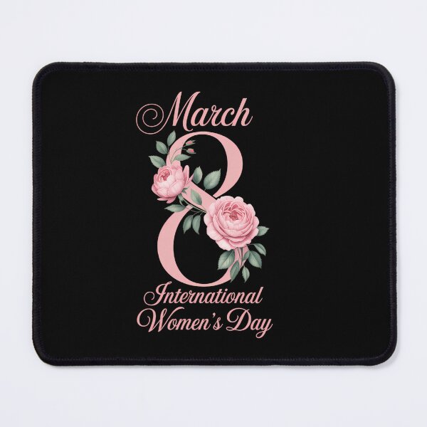 Item preview, International Women's Day - Cute Floral March 8th 2026 designed and sold by HellD3vil-Art.