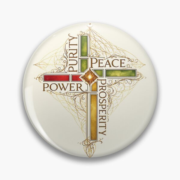 Item preview, PURITY PEACE POWER PROSPERITY designed and sold by I N D I Λ N Λ B O N Ξ S.