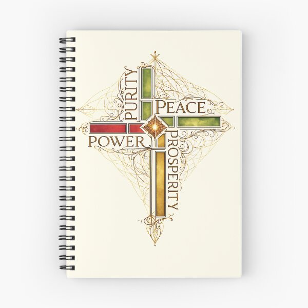 Item preview, PURITY PEACE POWER PROSPERITY designed and sold by I N D I Λ N Λ B O N Ξ S.