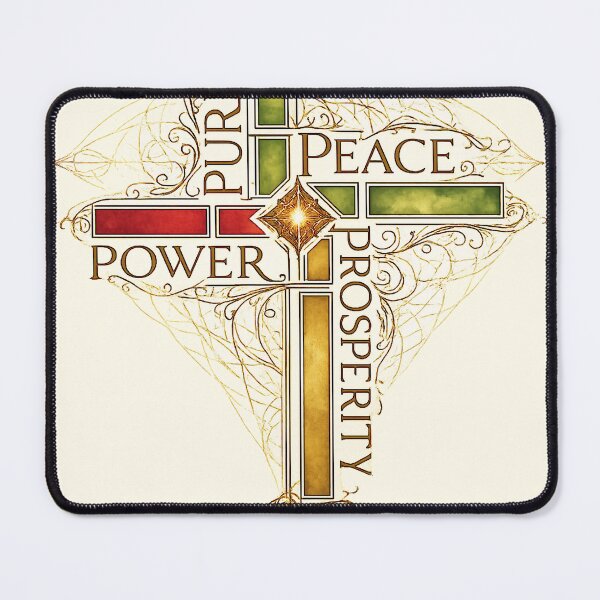 Item preview, PURITY PEACE POWER PROSPERITY designed and sold by I N D I Λ N Λ B O N Ξ S.