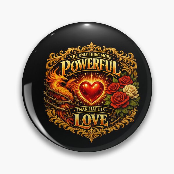 Item preview, Powerful Love Heart Art designed and sold by HUTEND.