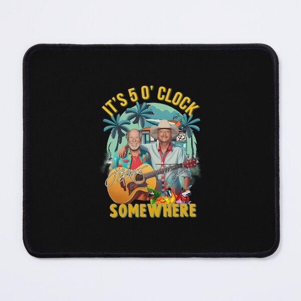Item preview, Jimmy Buffett And Alan Jackson Its 5 O Clock Somewhere designed and sold by ElizabethJNieva.