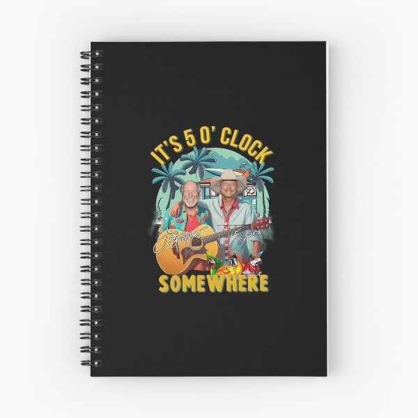 Item preview, Jimmy Buffett And Alan Jackson Its 5 O Clock Somewhere  designed and sold by ElizabethJNieva.