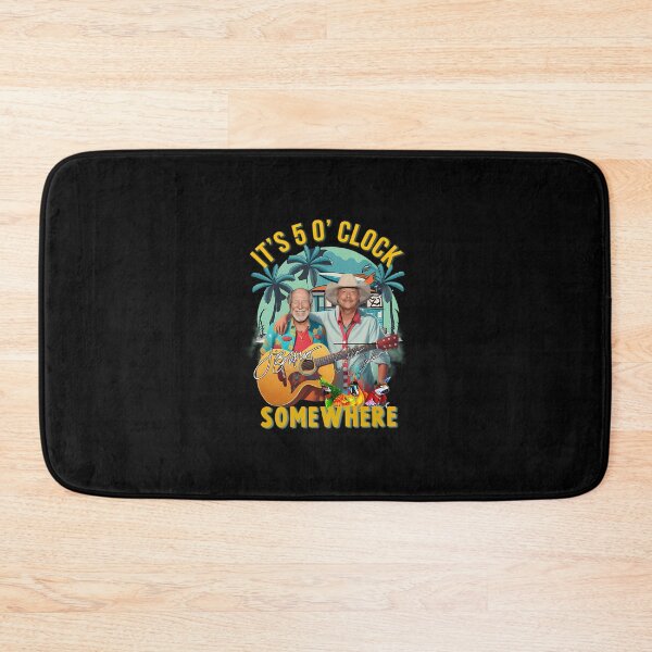 Item preview, Jimmy Buffett And Alan Jackson Its 5 O Clock Somewhere  designed and sold by ElizabethJNieva.