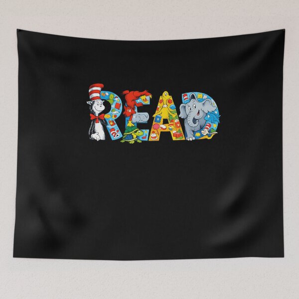 Item preview, Whimsical Reading Characters Literacy Art designed and sold by HUTEND.