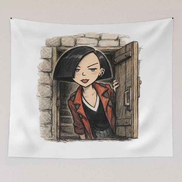 Item preview, JANE LANE AT SECRET DOOR designed and sold by LIS AND MELIVERSO.