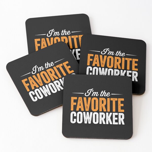 Item preview, I'm The Favorite Coworker Matching Employee Coworker designed and sold by HellD3vil-Art.