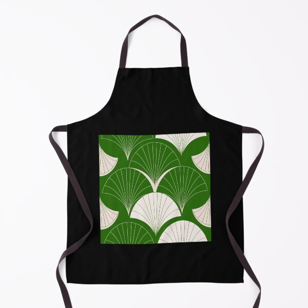 Item preview, Asian Art Deco Jade-Green Colors Fan Pattern  designed and sold by DEC02.