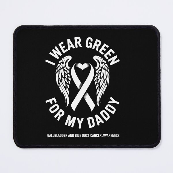 Item preview, I Wear Green For My Daddy Bile Ducts Gallbladder Cancer designed and sold by HellD3vil-Art.