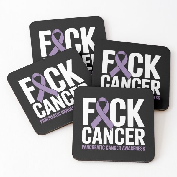 Item preview, Pancreatic Cancer Fck Cancer Awareness Products designed and sold by HellD3vil-Art.