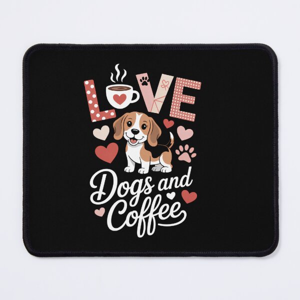 Item preview, English Pointer Coffee Lover Valentines Day designed and sold by HellD3vil-Art.